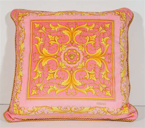 versace pilloe|vintage Versace pillows.